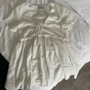 Princess Polly White Mini Dress